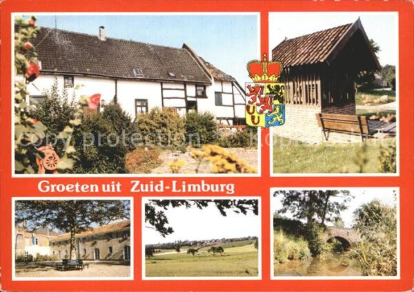 Zuid Limburg Orts und Teilansichten Brücke