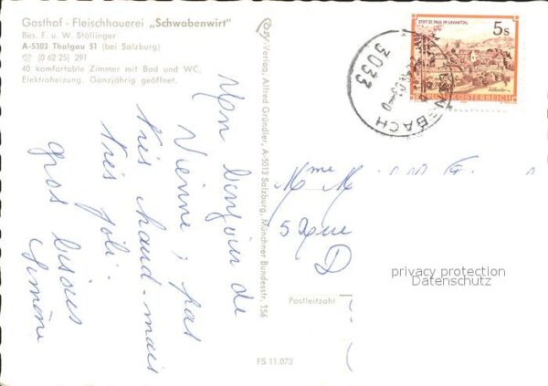Thalgau Gasthof zum Schwabenwirt – Bild 2