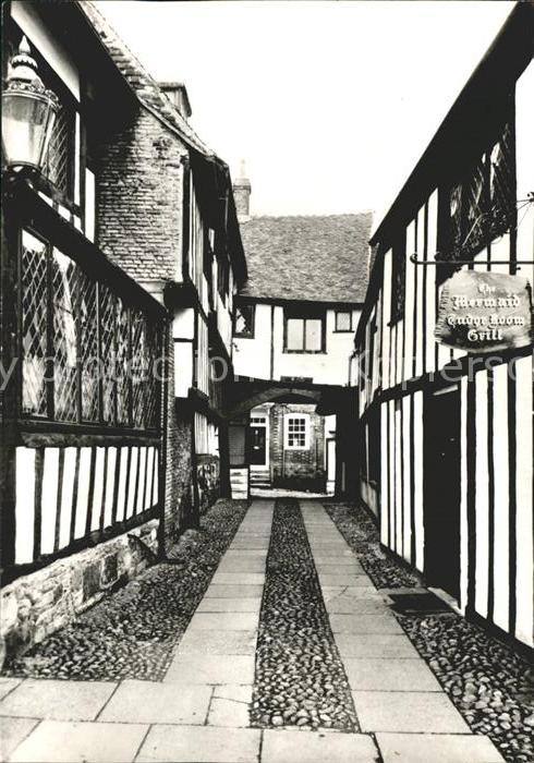 Rye East Sussex Mermaid Inn Archway through the Hotel s