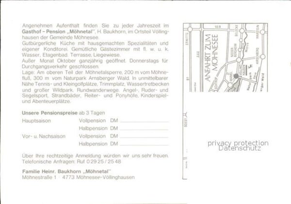 Voellinghausen Moehnesee Gasthof Möhnetal – Bild 2