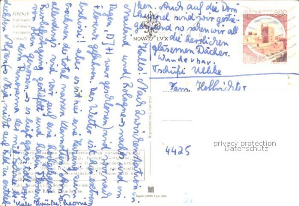 Firenze Florenz Stadtansicht – Bild 2
