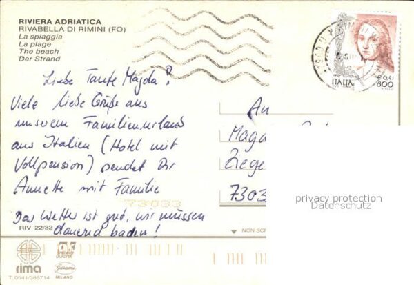 Rivabella Rimini Strand – Bild 2