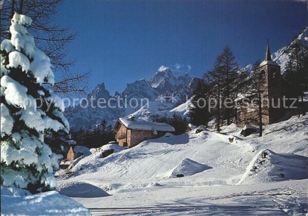 Aosta Chiesetta di Planpincieux