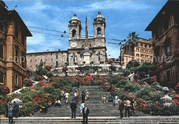 Roma Rom Spanischer Platz Kirche der Trinita dei
