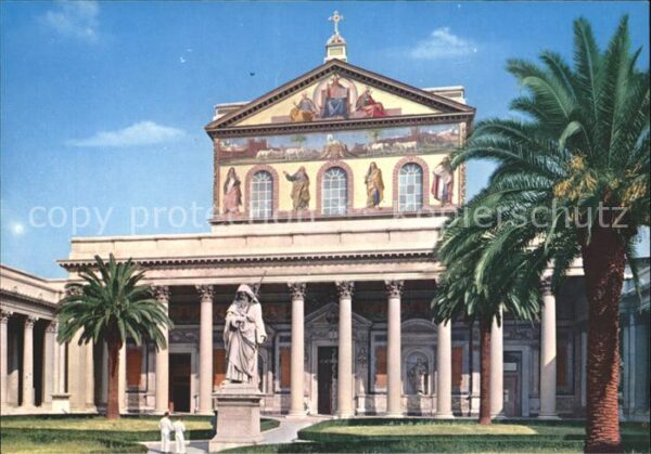 Roma Rom Basilika Sankt Paulus