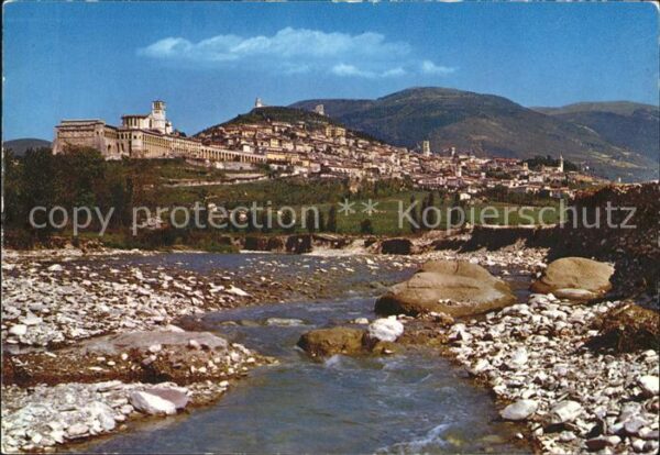 Assisi Umbria Stadtansicht