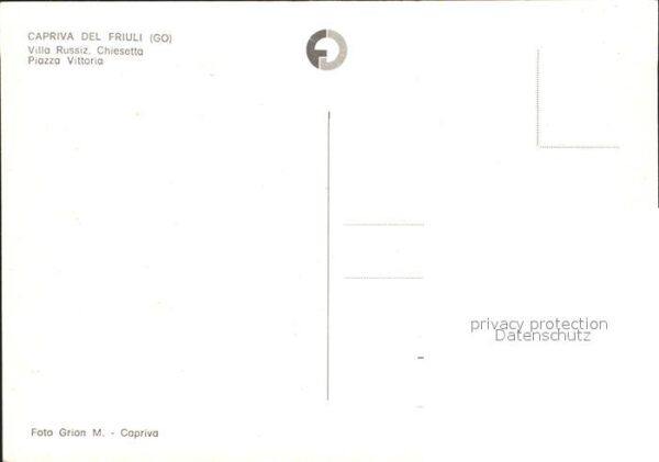 Capriva del Friuli Villa Russiz Chiesetta Piazza Vittoria – Bild 2