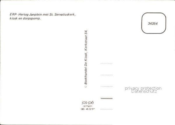 Eindhoven Netherlands Erp Hertog Janplein Sint Servatiuskerk – Bild 2