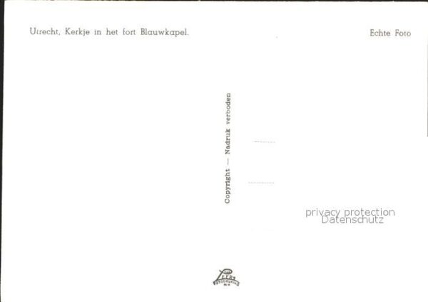 Utrecht Kerkje in het fort Blauwkapel – Bild 2