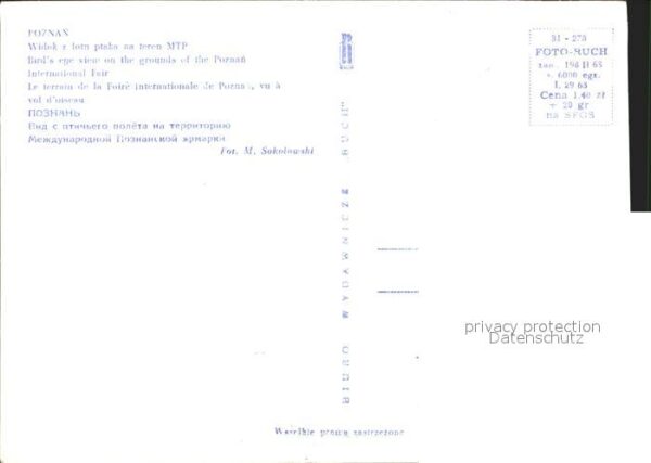 Poznan Posen Fliegeraufnahme – Bild 2
