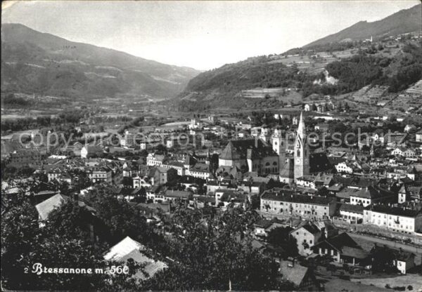 Brixen Suedtirol Fliegeraufnahme