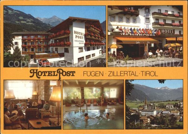 Fuegen Hotel Post Hallenbad Panorama