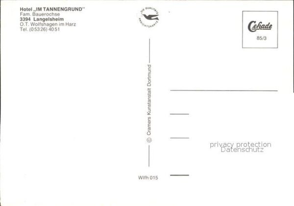 Langelsheim Hotel Im Tannengrund – Bild 2