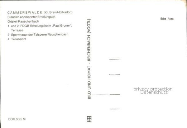 Caemmerswalde Erholungsheim Paul Gruner Sperrmauer de – Bild 2