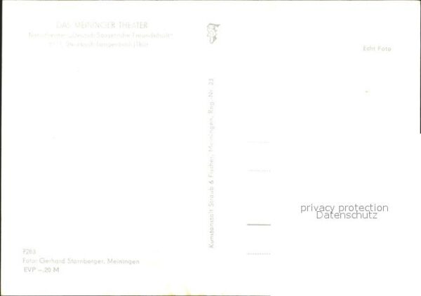 Meiningen Thueringen Theater – Bild 2