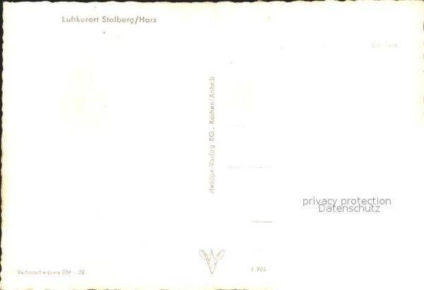 Stolberg Harz Stadtansicht – Bild 2