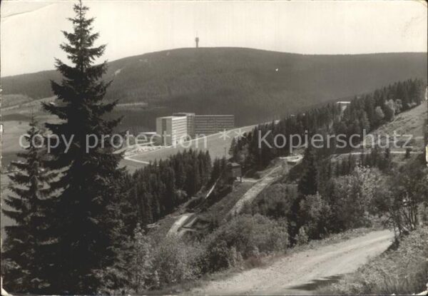Oberwiesenthal Erzgebirge FDGB- Erholungsheim am Fichtelberg