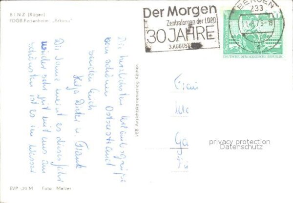 Binz Ruegen FDGB- Ferienheim Arkona – Bild 2