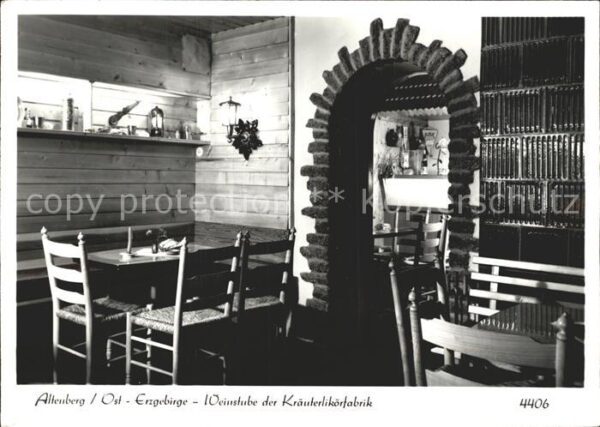Altenberg Erzgebirge Weinstube der Kräuterlikörfabrik