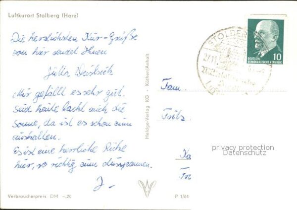 Stolberg Harz Stadtansicht – Bild 2