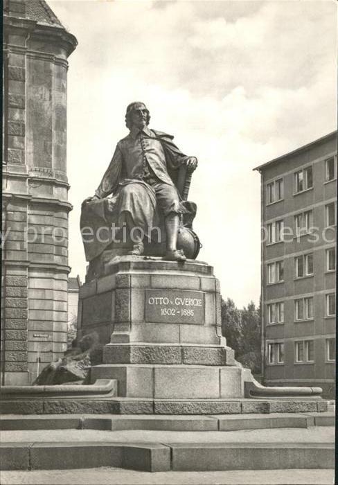 Magdeburg Otto von Guericke- Denkmal