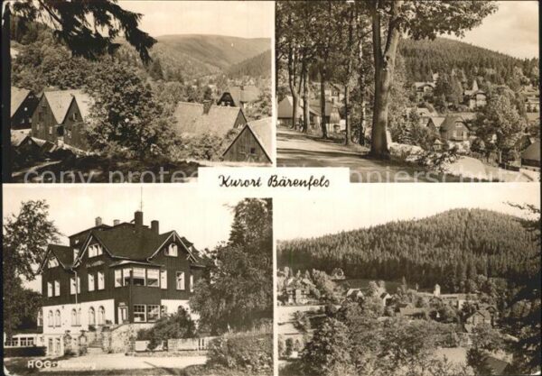 Baerenfels Erzgebirge HOG- Felsenburg