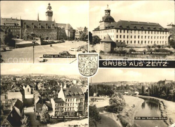 Zeitz Moritzburg Rathaus Friedensplatz