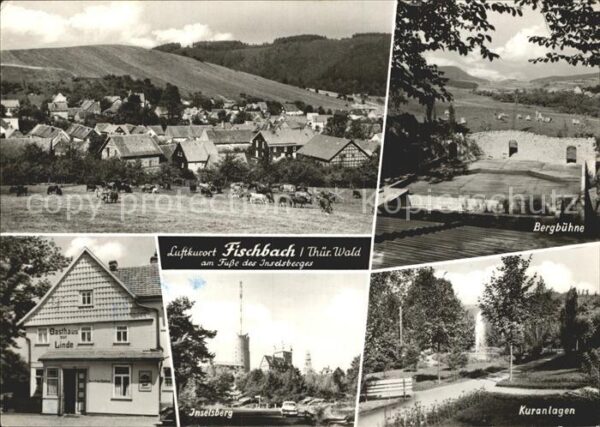 Fischbach Eisenach Bergbühne Kuranlagen Inselsberg Gasthau