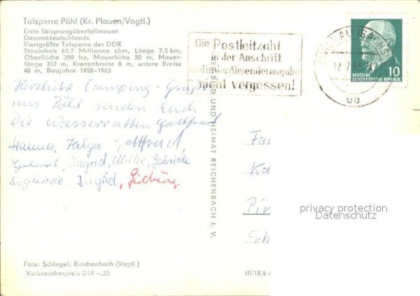 Poehl Vogtland Talsperre – Bild 2