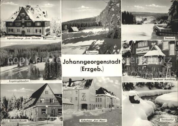 Johanngeorgenstadt Kulturhaus Karl Marx Steinbach Grenzlan