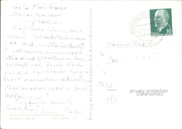 Johanngeorgenstadt Kulturhaus Karl Marx Steinbach Grenzlan – Bild 2