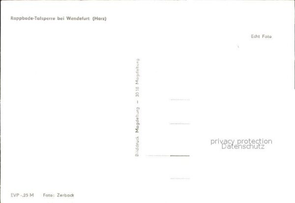 Wendefurth Rappbode- Talsperre – Bild 2