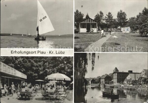 Plau See Plauer See Campinglager Hans Fischer El
