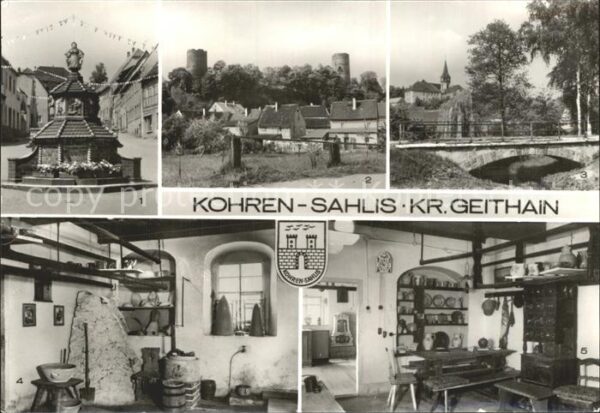 Kohren-Sahlis Töpferbrunnen An den Anlagen Töpfermuse