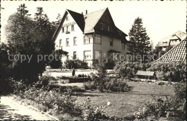 Friedrichsbrunn Harz Sanatorium Ernst Thälmann