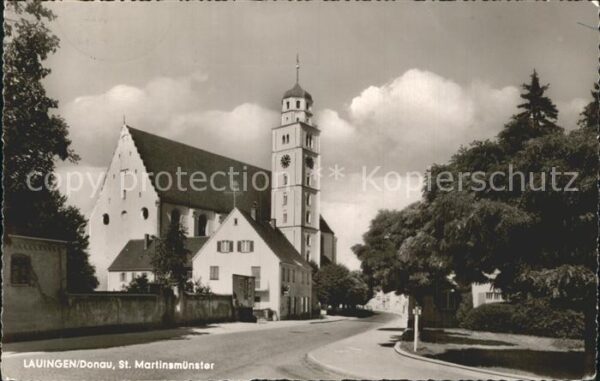 Lauingen Donau St. Martinsmünster
