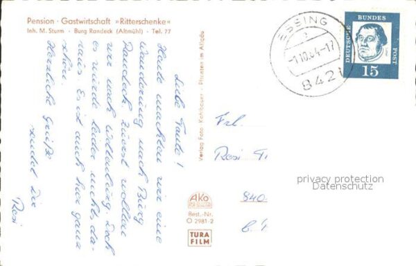 Essing Altmühltal Burg Randeck – Bild 2