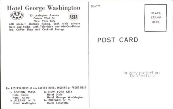 New York City Hotel George Washington – Bild 2