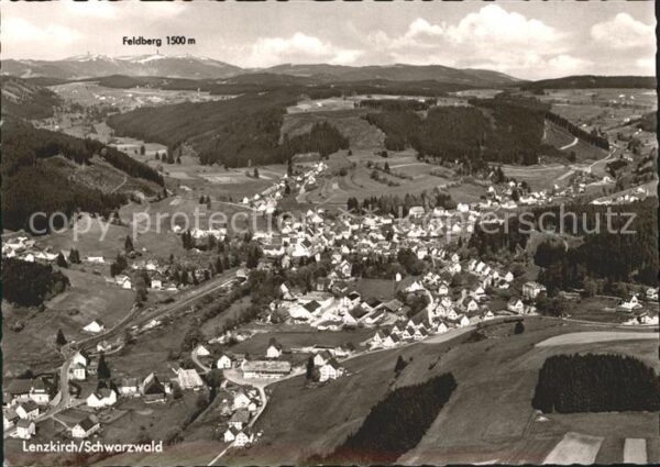 Lenzkirch Fliegeraufnahme Feldberg