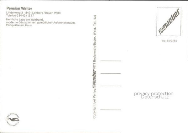 Lohberg Lam Pension Winter – Bild 2