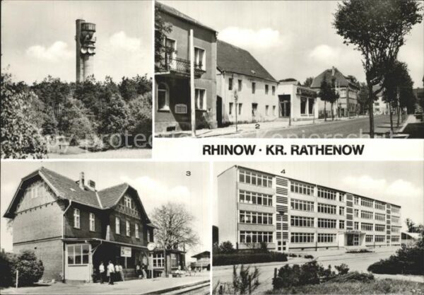 Rhinow Fernseh Richtturm Deutschem Post Ernst-