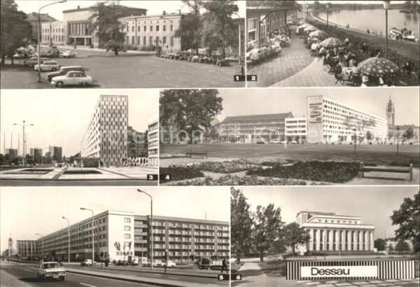 Dessau-Rosslau Hauptbahnhof Wilhelm-Pieck-Strasse Augu