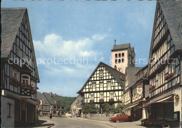 Fredeburg Schmallenberg Sauerland Strassenansicht