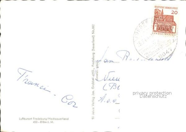 Fredeburg Schmallenberg Sauerland Strassenansicht – Bild 2