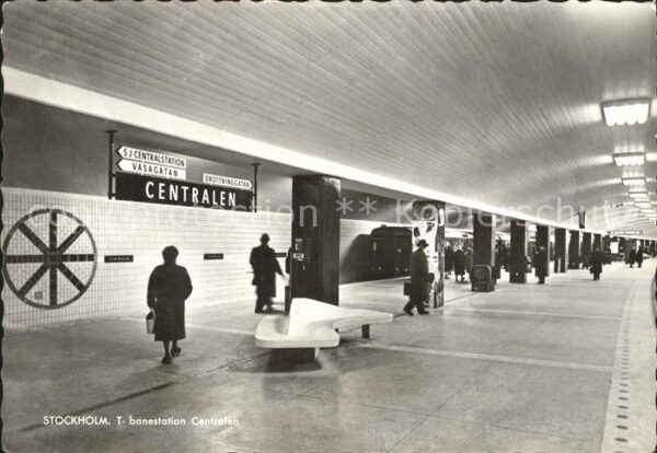 Stockholm T-banestation Centralen