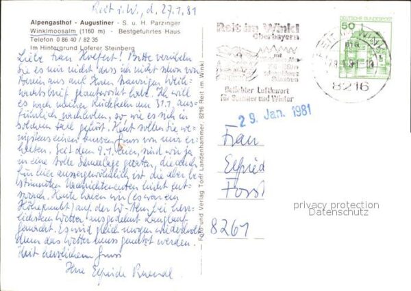 Winklmoos Winkelmoos Alpengasthof Augustiner Loferer Steinbe – Bild 2