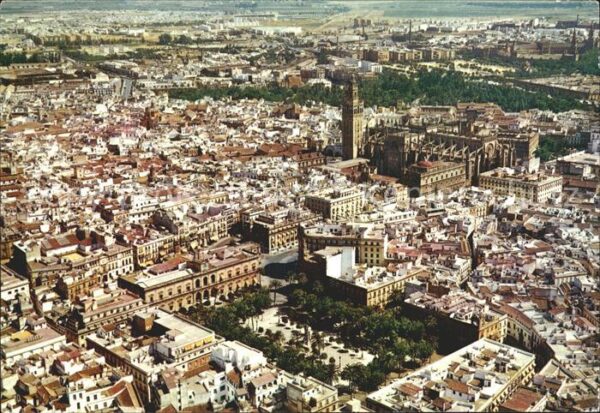 Sevilla Andalucia Fliegeraufnahme