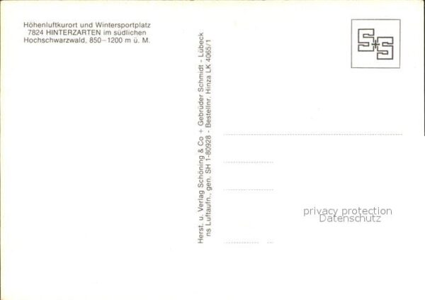 Hinterzarten Fliegeraufnahme – Bild 2