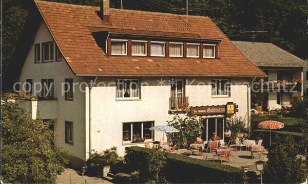 Schoenau Schwarzwald Cafe Pensino Goldmann