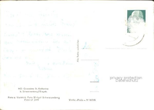 Schwarzenberg Erzgebirge HO-Gaststätte St. Katharina – Bild 2